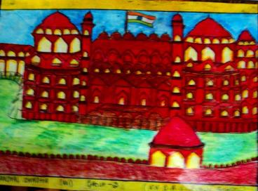 Paintings by School Students