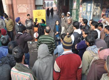 Heritage walk in the cityscape of Shahjahanabad. The trail is titled recounting Heritage Parampara of Kharibaoli, St. Stephen’s Church, Fathehpuri Masjid on 19th Jan, 2013 (Saturday) from 09:30 am to 10:30 am.