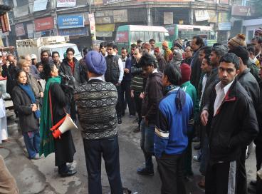 Heritage walk in the cityscape of Shahjahanabad. The trail is titled recounting Heritage Parampara of Kharibaoli, St. Stephen’s Church, Fathehpuri Masjid on 19th Jan, 2013 (Saturday) from 09:30 am to 10:30 am.