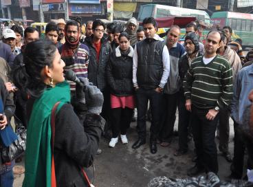 Heritage walk in the cityscape of Shahjahanabad. The trail is titled recounting Heritage Parampara of Kharibaoli, St. Stephen’s Church, Fathehpuri Masjid on 19th Jan, 2013 (Saturday) from 09:30 am to 10:30 am.